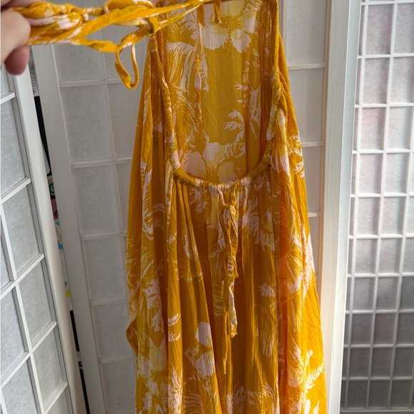 Free People Hawaii Honey Floral Women's Flowy Dress - Picture 6 of 7